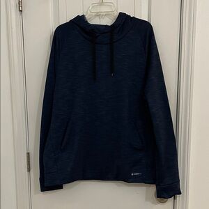 Tek gear XL Warm Dark Blue Hoodie with from pockets
